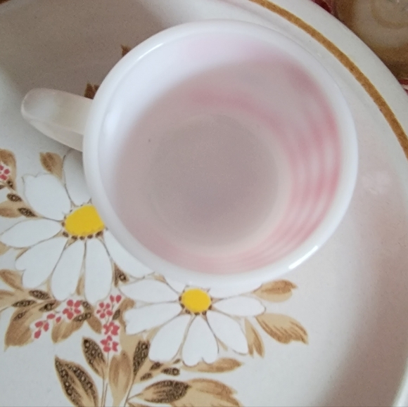 Vintage Name Mug Milk Glass JO coffee Mug 6oz - Picture 3 of 12